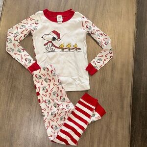 Peanuts Red and White Kids Pajama Set